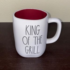 New Rae Dunn King Of The Grill ceramic mug